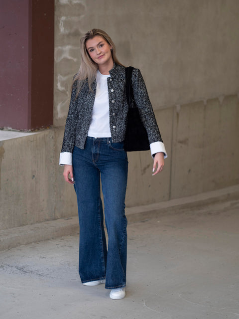 Toriva Jacket Hvit/Sort