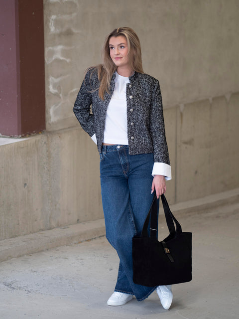 Toriva Jacket Hvit/Sort