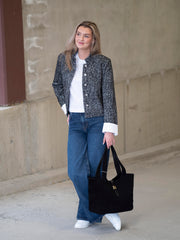 Toriva Jacket Hvit/Sort
