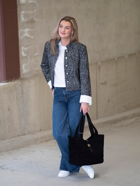 Toriva Jacket Hvit/Sort