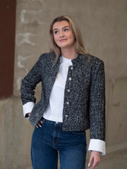 Toriva Jacket Hvit/Sort