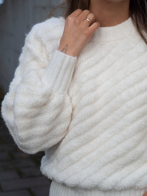 Jaycie Pullover Offwhite