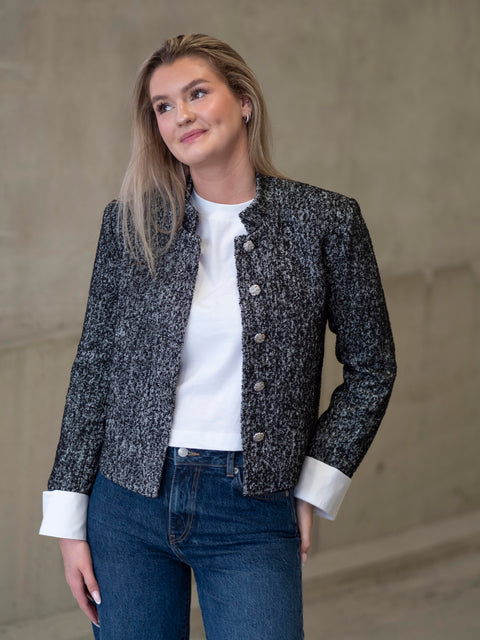 Toriva Jacket Hvit/Sort