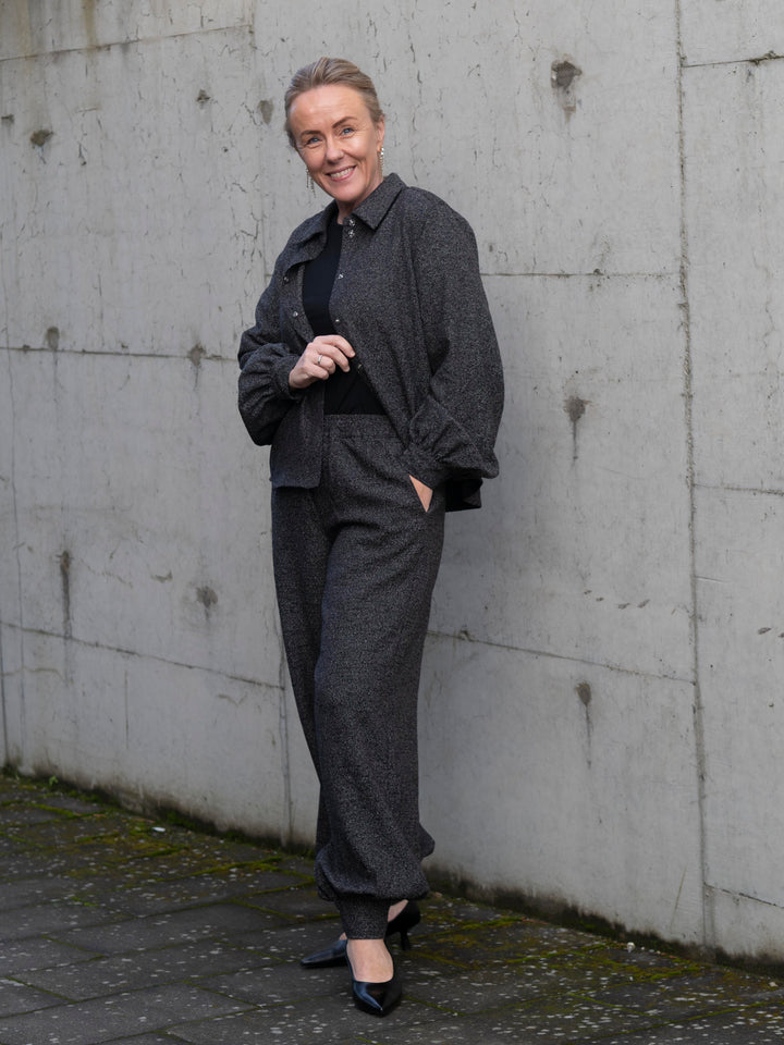 Ewanna Pant Sort/Hvit