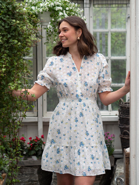 Eivor 2/4 Dress Blomstrete