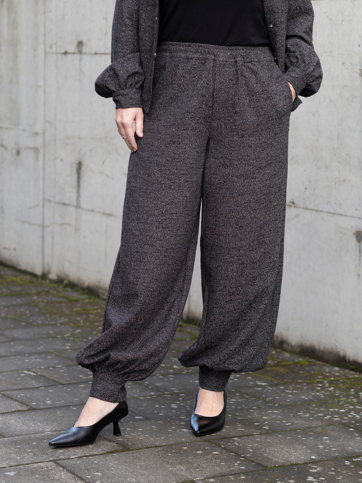 Ewanna Pant Sort/Hvit