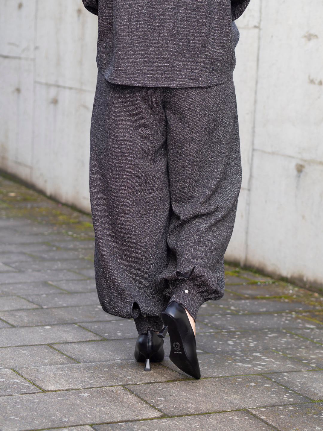 Ewanna Pant Sort/Hvit