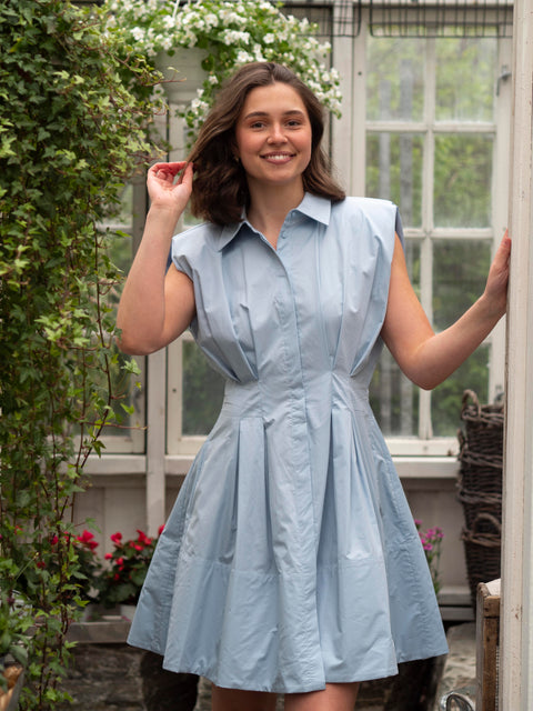 Shirley Dress Lysblå