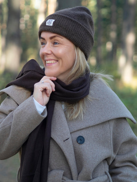 Yunah Collar Coat Beige