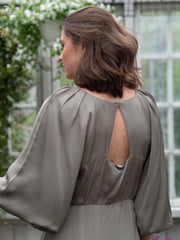 Flaurina open back dress Grønn
