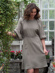 Flaurina open back dress Grønn