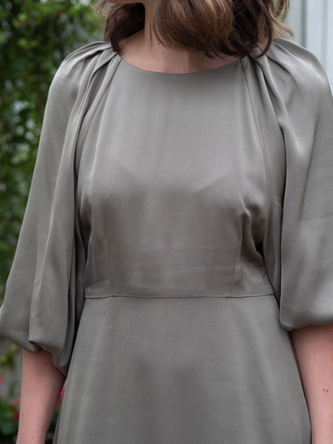 Flaurina open back dress Grønn