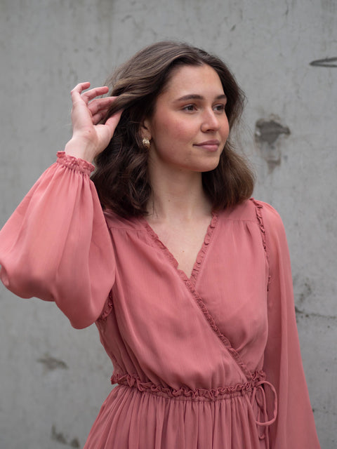 Luisa Dress Rust