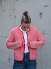 Nenaya Cardigan Coral