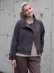Pamela Jacket Brun Melert