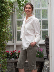 Bibi Crepe shirt Hvit