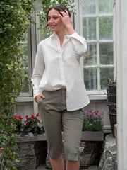 Bibi Crepe shirt Hvit