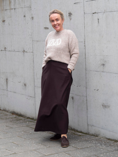Tailor Skirt Brun