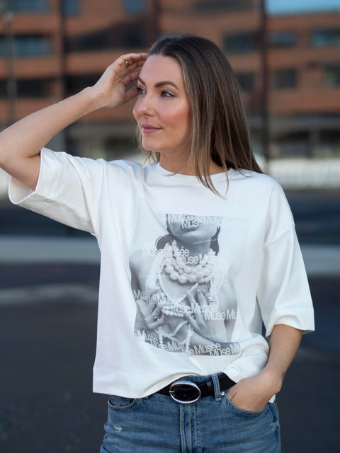 Muse-tee perle Offwhite