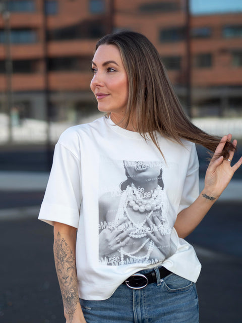 Muse-tee perle Offwhite