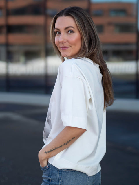 Muse-tee perle Offwhite