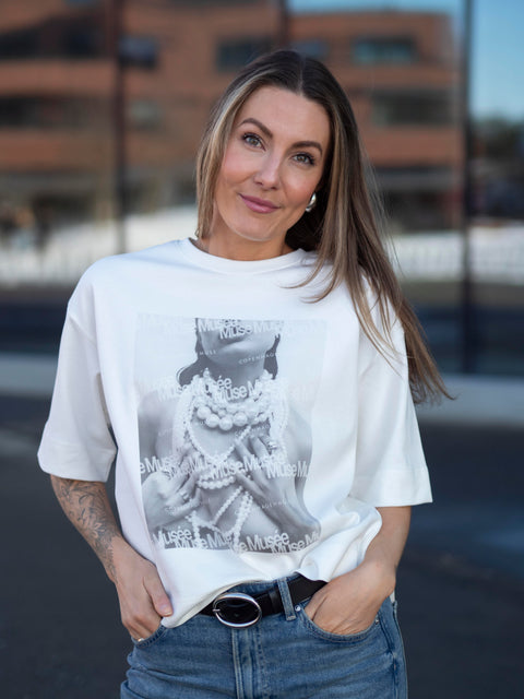 Muse-tee perle Offwhite