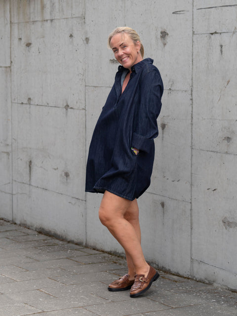 Dera Denim Tunic Dress Denim