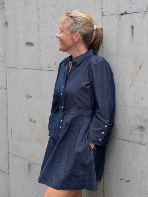 Denim MIni Dress Denim