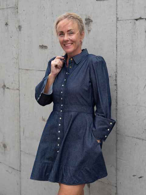 Denim MIni Dress Denim