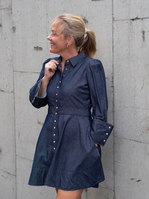 Denim MIni Dress Denim