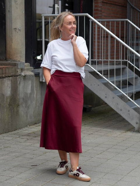 Zilky skirt Burgunder