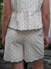 Dobby Shorts Beige