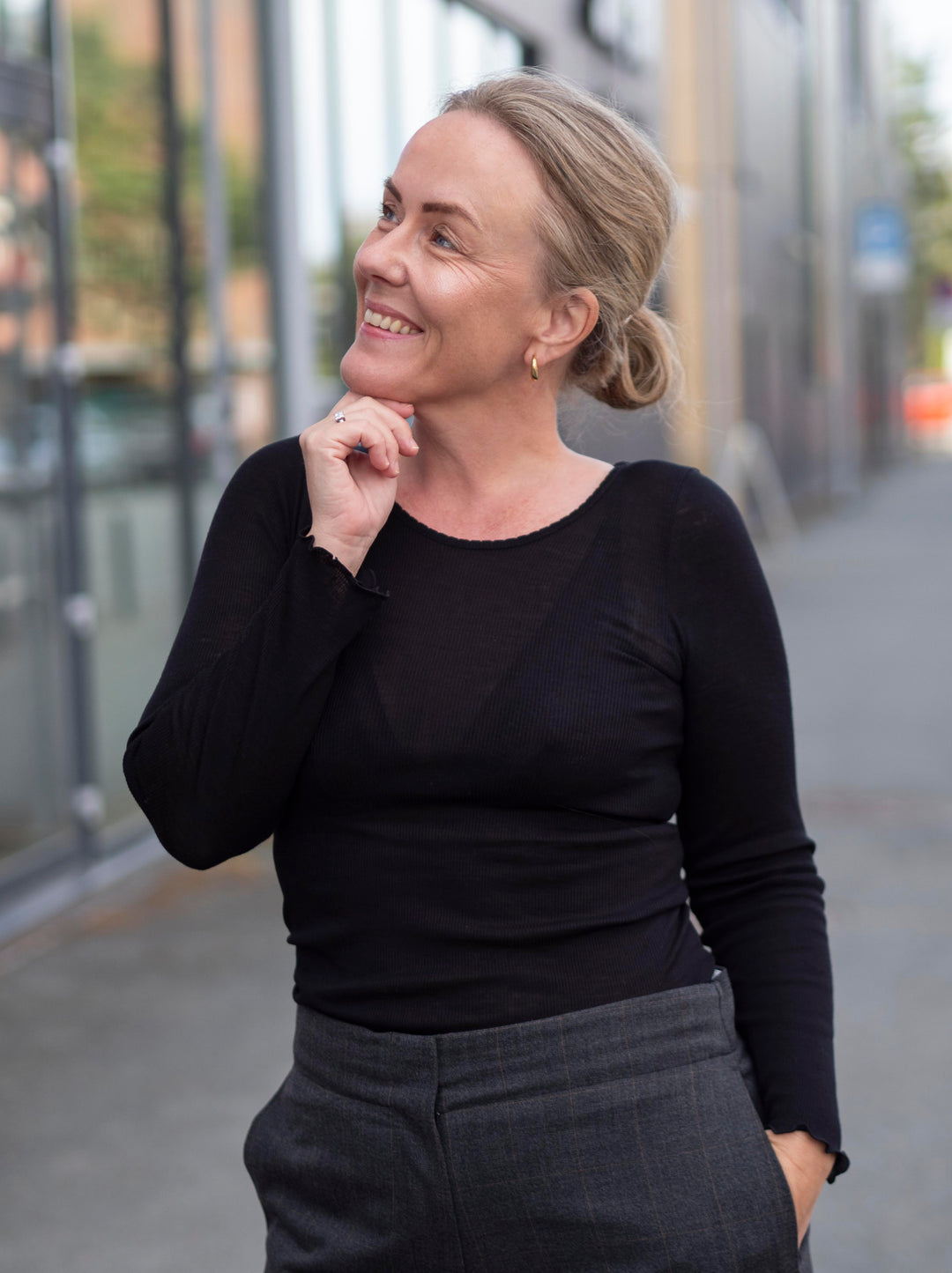 Burlington Wool O-neck Sort
