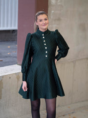 Ripple LS Dress Grønn