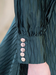 Ripple LS Dress Grønn