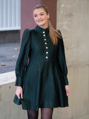 Ripple LS Dress Grønn