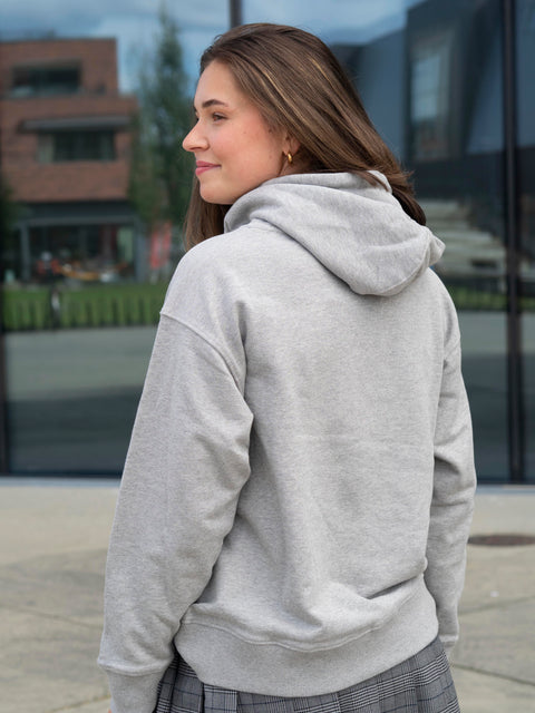 Roco-sweatshirt Lys Grå Melert