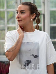 Muse-Tee Hvit