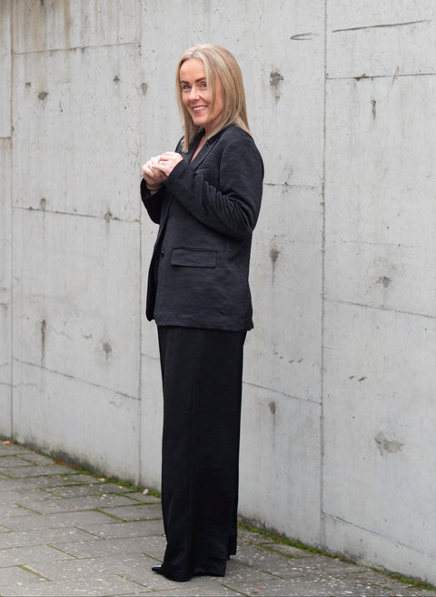 Spencer Loose Blazer Sort
