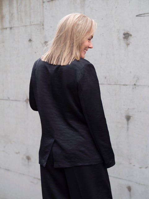 Spencer Loose Blazer Sort