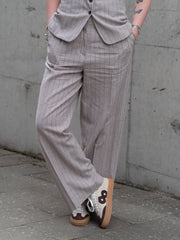 Vilka Sun Ekstra Wide Pant Beige