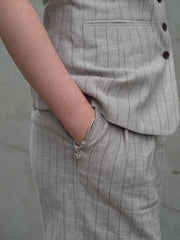 Vilka Sun Ekstra Wide Pant Beige