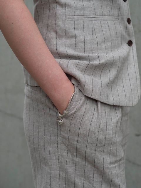 Vilka Sun Ekstra Wide Pant Beige