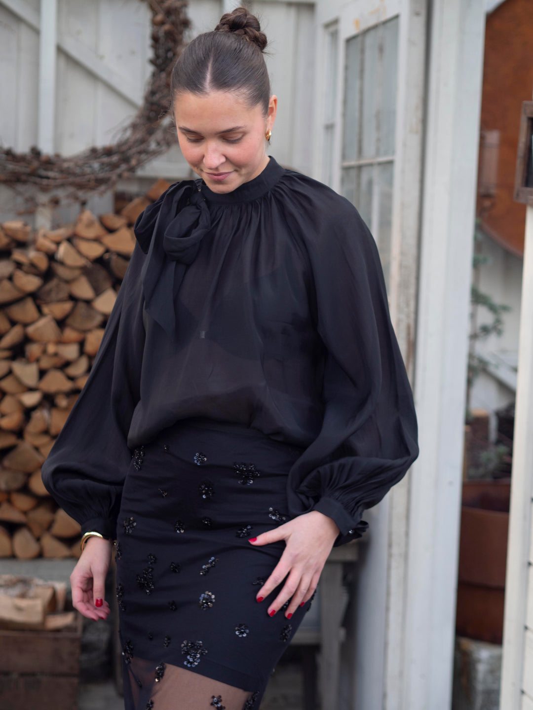 Milly Blouse Sort