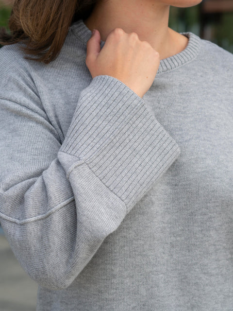 Babette Pullover Lysegrå