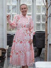 Billa Long Dress Rosa