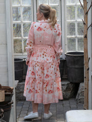 Billa Long Dress Rosa