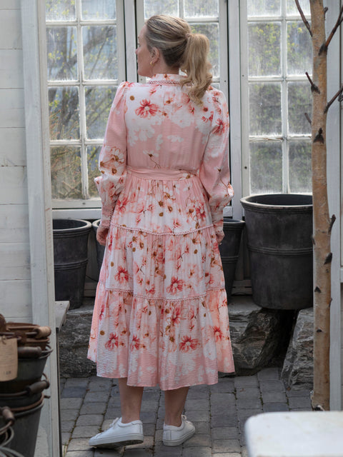 Billa Long Dress Rosa