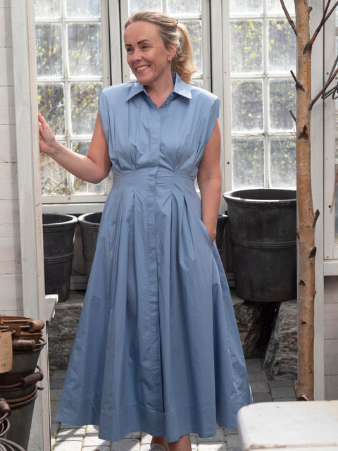 Shirley Dress Lysblå