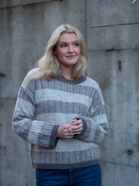 Alva Knit Grå